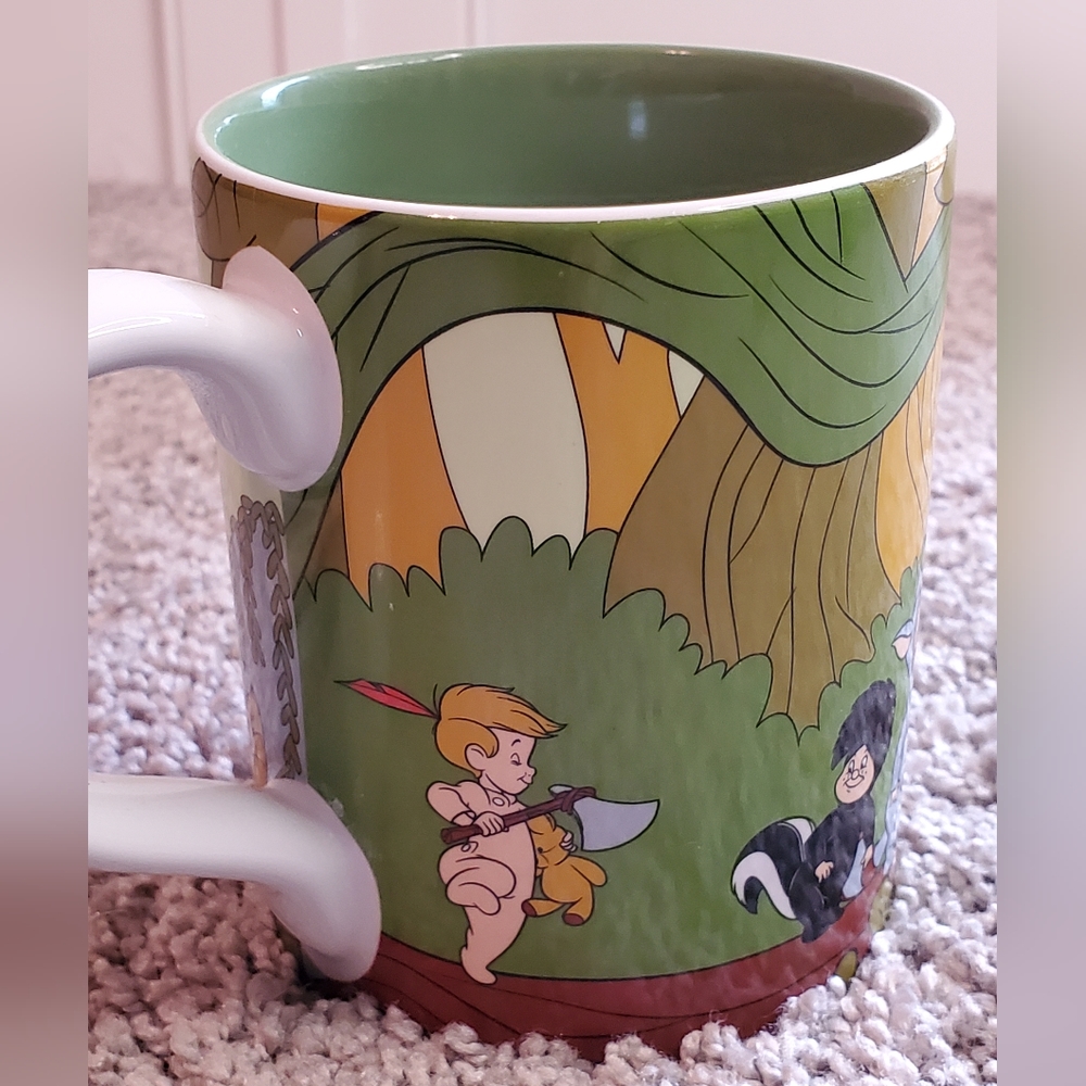 Peter Pan And The Lost Boys, Disney 12oz Coffee Cup, Pre-Owned In Great Cond. - Picture 5 of 11